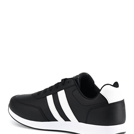 REEDS PU 1PR Siyah Erkek Sneaker Ayakkabı_2