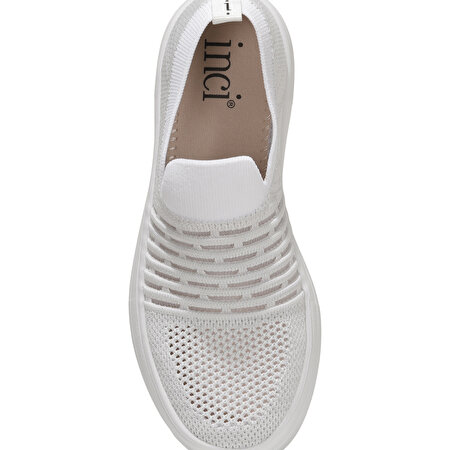 THEOGONY 1FX Beyaz Kadın Slip On Ayakkabı_7