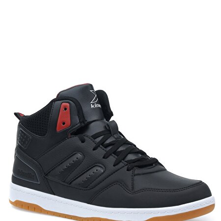 GINA PU HI 1PR Siyah Erkek Sneaker Ayakkabı