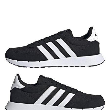 RUN 60S 2.0 Siyah Erkek Koşu Ayakkabısı_3