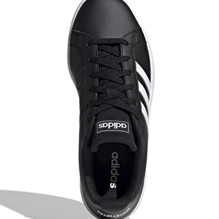 GRAND COURT BASE Siyah Kadın Sneaker_3