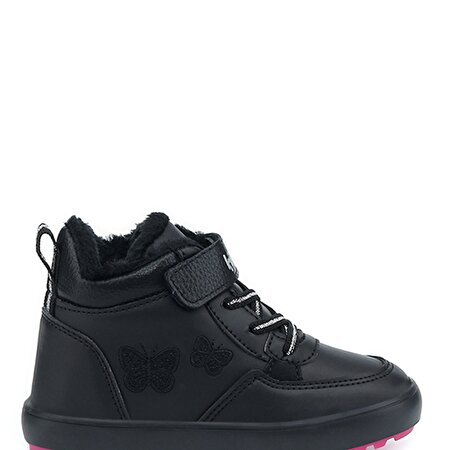 LIBER 1PR Siyah Kız Çocuk Sneaker Ayakkabı_1