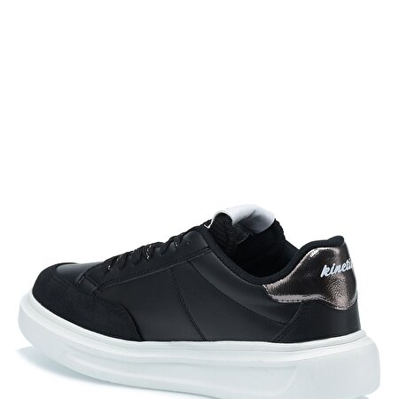 CARLOTTA 1PR Siyah Kadın Havuz Taban Sneaker_2