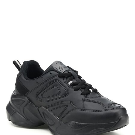 IVOR PU W 1PR Siyah Kadın Sneaker