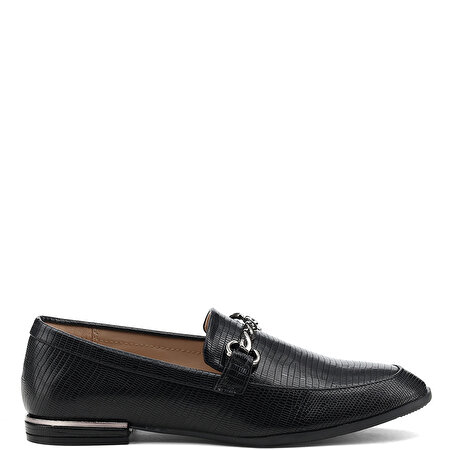 ROMAH2 1PR Siyah Kadın Loafer_1