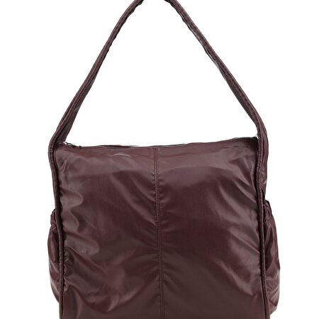 21FWBAG1039 1PR Bordo Kadın Omuz Çantası