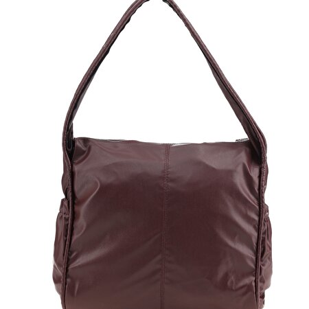 21FWBAG1039 1PR Bordo Kadın Omuz Çantası_2