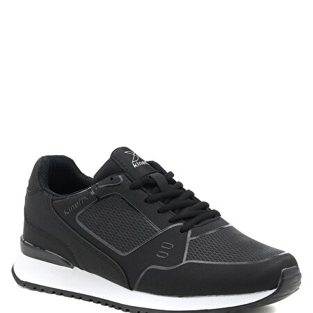 VICTOR PU 1PR Siyah Erkek Sneaker Ayakkabı