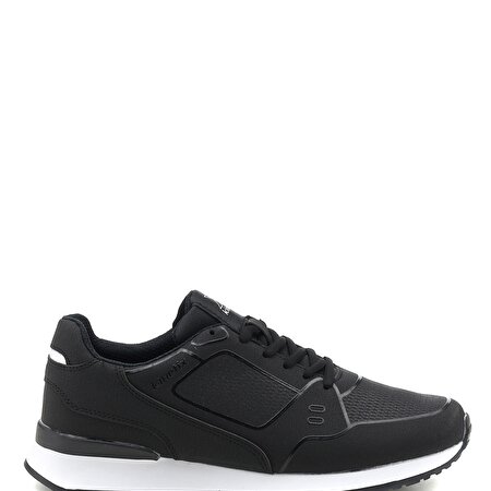 VICTOR PU 1PR Siyah Erkek Sneaker Ayakkabı_1