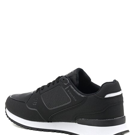 VICTOR PU 1PR Siyah Erkek Sneaker Ayakkabı_2
