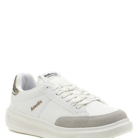 CARLOTTA 1PR Beyaz Kadın Havuz Taban Sneaker