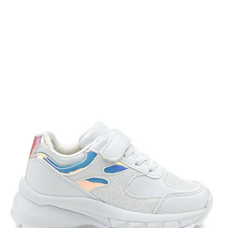 ALVİN 1PR Beyaz Kız Çocuk Fashion Sneaker_1