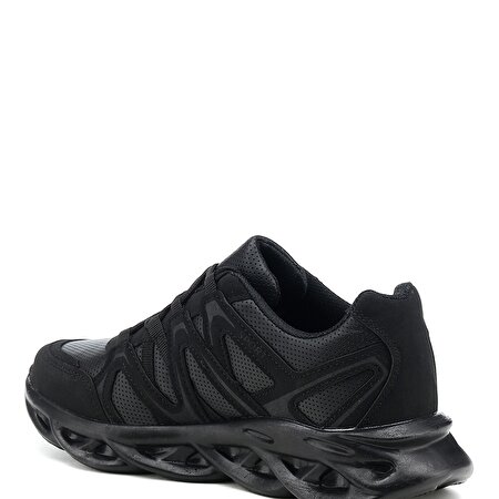YORGOS 1PR Siyah Erkek Çocuk Sneaker_2