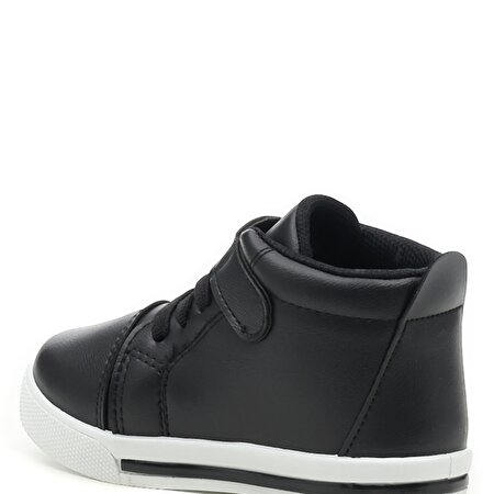 617216.P1PR Siyah Kız Çocuk Fashion Sneaker_2