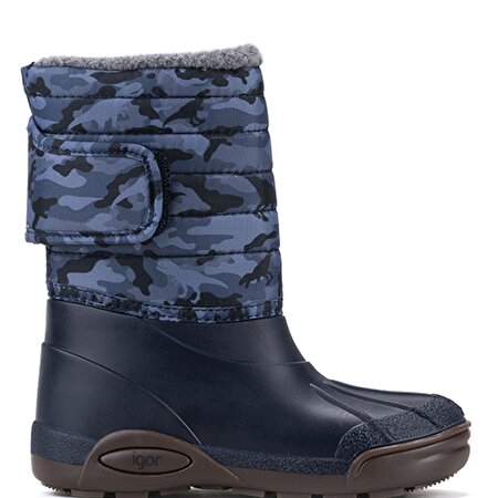 TOPO SKI CAMO Lacivert Erkek Çocuk Kar Botu_1