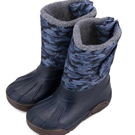 TOPO SKI CAMO Lacivert Erkek Çocuk Kar Botu_2