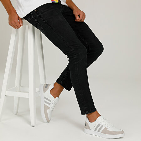 KLAN 1PR Beyaz Erkek Sneaker Ayakkabı