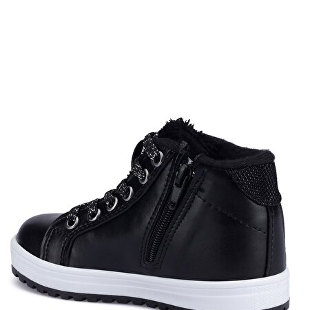 PELLİ 1PR Siyah Kız Çocuk Sneaker Ayakkabı_2
