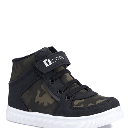 MOLINA 1PR Siyah Erkek Çocuk Sneaker Ayakkabı
