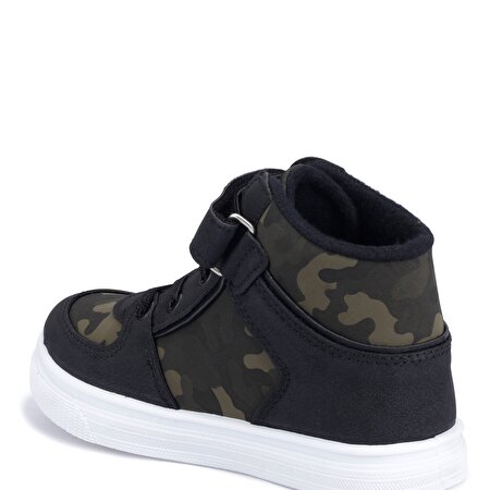 MOLINA 1PR Siyah Erkek Çocuk Sneaker Ayakkabı_2