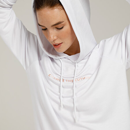 MIRACLE SWEATSHIRT 1PR Beyaz Kadın Sweatshirt_3