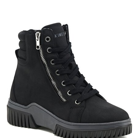 GABREL 1PR Siyah Kadın Sneaker Bot