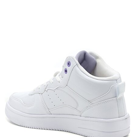 TYRA PU HI W 1PR Beyaz Kadın Sneaker Ayakkabı_2