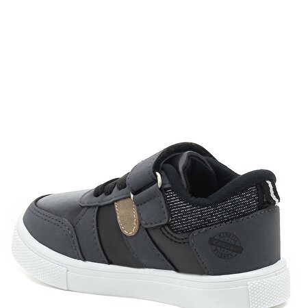 PESDAR 1PR Gri Erkek Çocuk Sneaker Ayakkabı_2