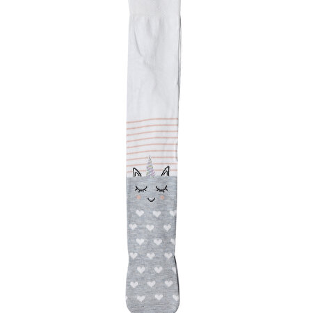 UNICORN TIGHTS-G 1PR Çok Renkli Kız Çocuk Külotlu Çorap