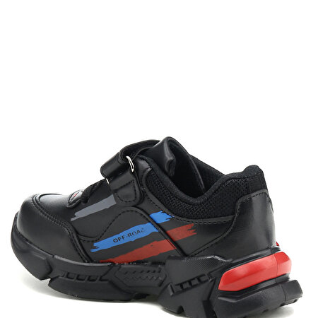 517132.P1PR Siyah Erkek Çocuk Fashion Sneaker_2