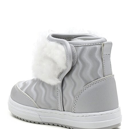 617339.B1PR Gri Kız Çocuk Sneaker Bot_2