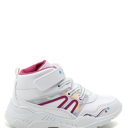 ROSER HI 1PR Beyaz Kız Çocuk Sneaker Ayakkabı_1