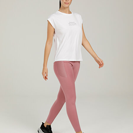 MARTA HIP DETAIL LEGGINGS PEMBE KA 074_2