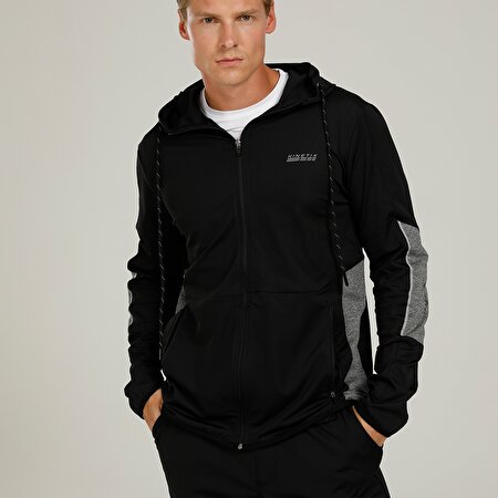 CALDER2 PES TRACK TOP 1PR Siyah Erkek Eşofman