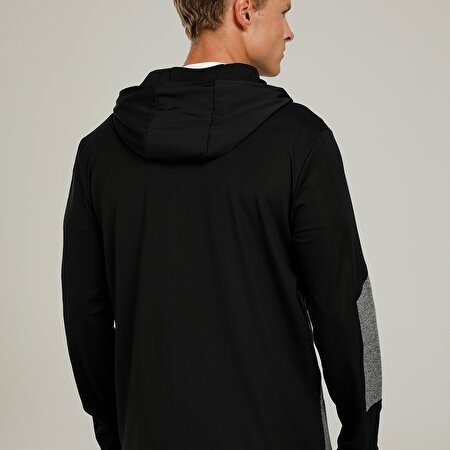 CALDER2 PES TRACK TOP 1PR Siyah Erkek Eşofman_1