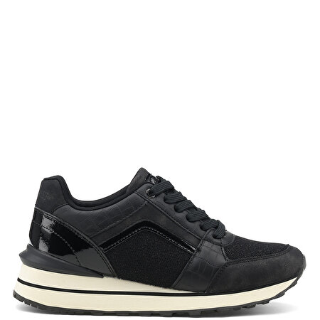 KONTLY 1PR Siyah Kadın Sneaker_1
