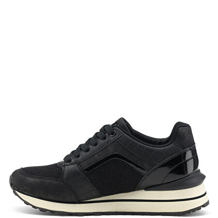 KONTLY 1PR Siyah Kadın Sneaker_3