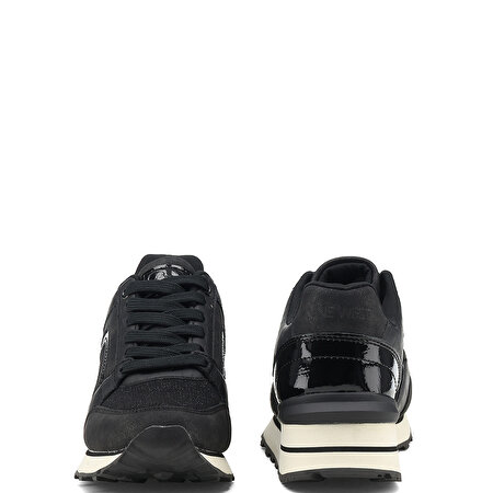 KONTLY 1PR Siyah Kadın Sneaker_4