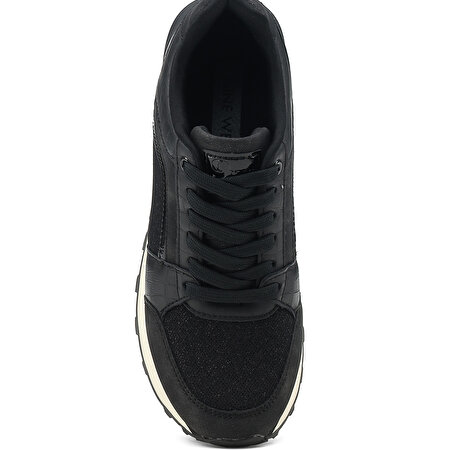 KONTLY 1PR Siyah Kadın Sneaker_5