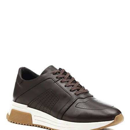 DENA.M 1PR(DERİ) Kahverengi Erkek Fashion Sneaker