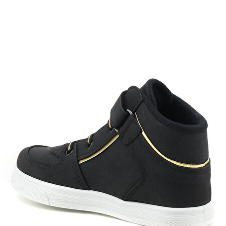 MOLINA 1PR Siyah Kız Çocuk Sneaker Ayakkabı_2