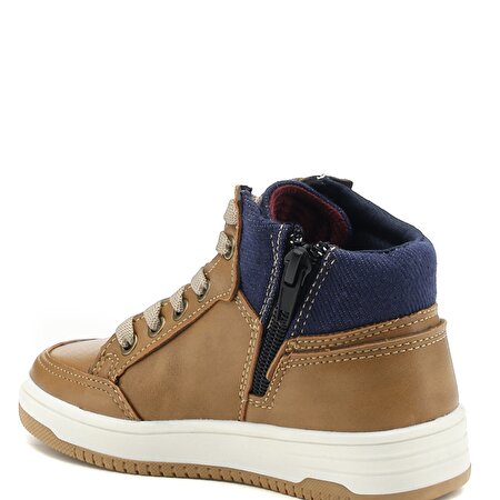 LARTEX 1PR Taba Erkek Çocuk Sneaker Ayakkabı_2
