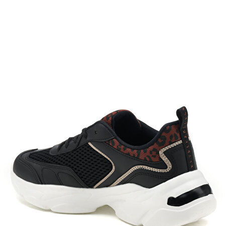 JUDITH TX W 2FX Siyah Kadın Sneaker Ayakkabı_2