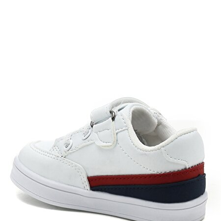 JAMAL 1PR Beyaz Erkek Çocuk Sneaker Ayakkabı_2