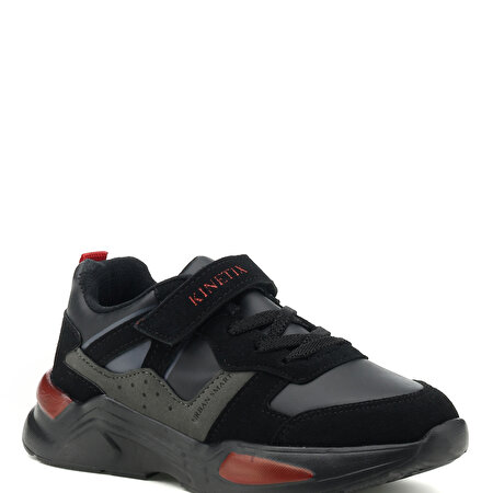 URANUS 1PR Siyah Erkek Çocuk Sneaker