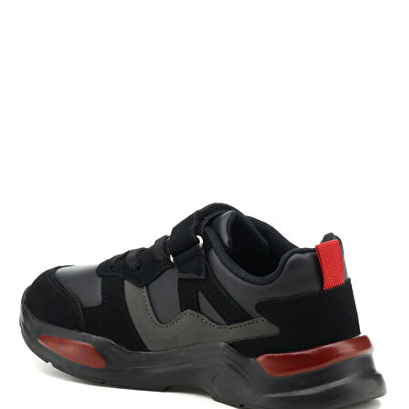 URANUS 1PR Siyah Erkek Çocuk Sneaker_2