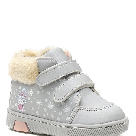 617179.B1PR Gümüş Kız Çocuk Sneaker Hi