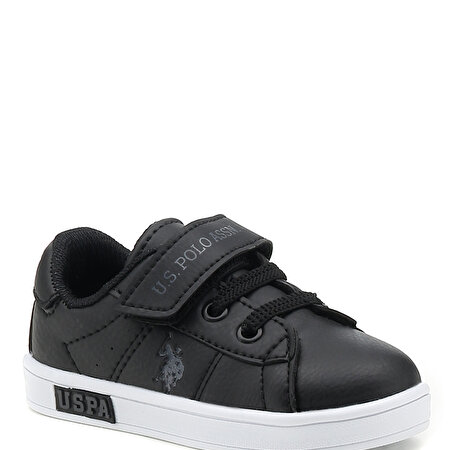 CREXY 1PR Siyah Erkek Çocuk Sneaker