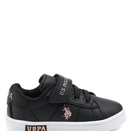 CREXY 1PR Siyah Kız Çocuk Sneaker_1