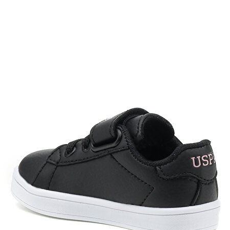 CREXY 1PR Siyah Kız Çocuk Sneaker_2